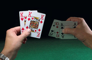 5 Card Draw Poker hand 2 Kings