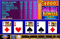 Double Bonus Poker Strategy